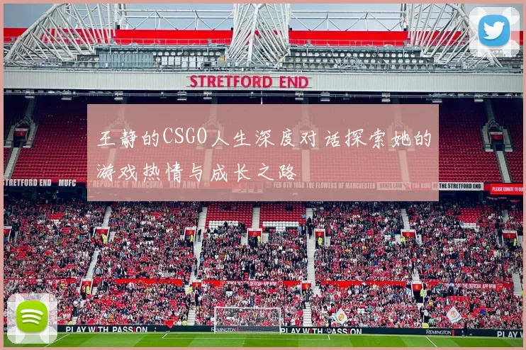 王静的CSGO人生深度对话探索她的游戏热情与成长之路
