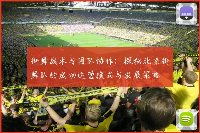 街舞战术与团队协作：探秘北京街舞队的成功运营模式与发展策略
